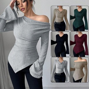 Women's Blouse Longsleeve Soli - Blouse Off Shoulder reseña y precio
