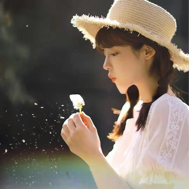 Japanese Cute Raffia Woven Sun - Hat Floppy Wide reseña y precio