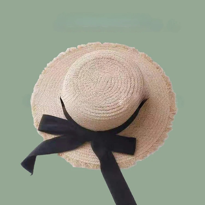 Japanese Cute Raffia Woven Sun - Hat Floppy Wide reseña y precio