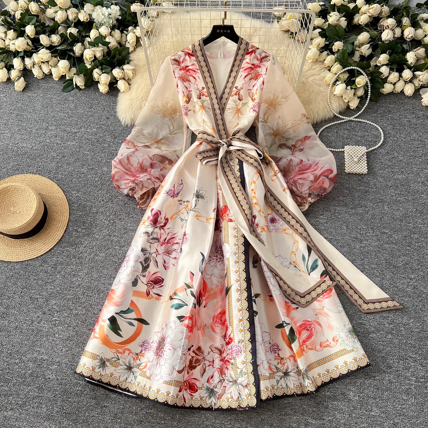 2025 Summer Holiday Gorgeous G - Linen Dress Wrap reseña y precio