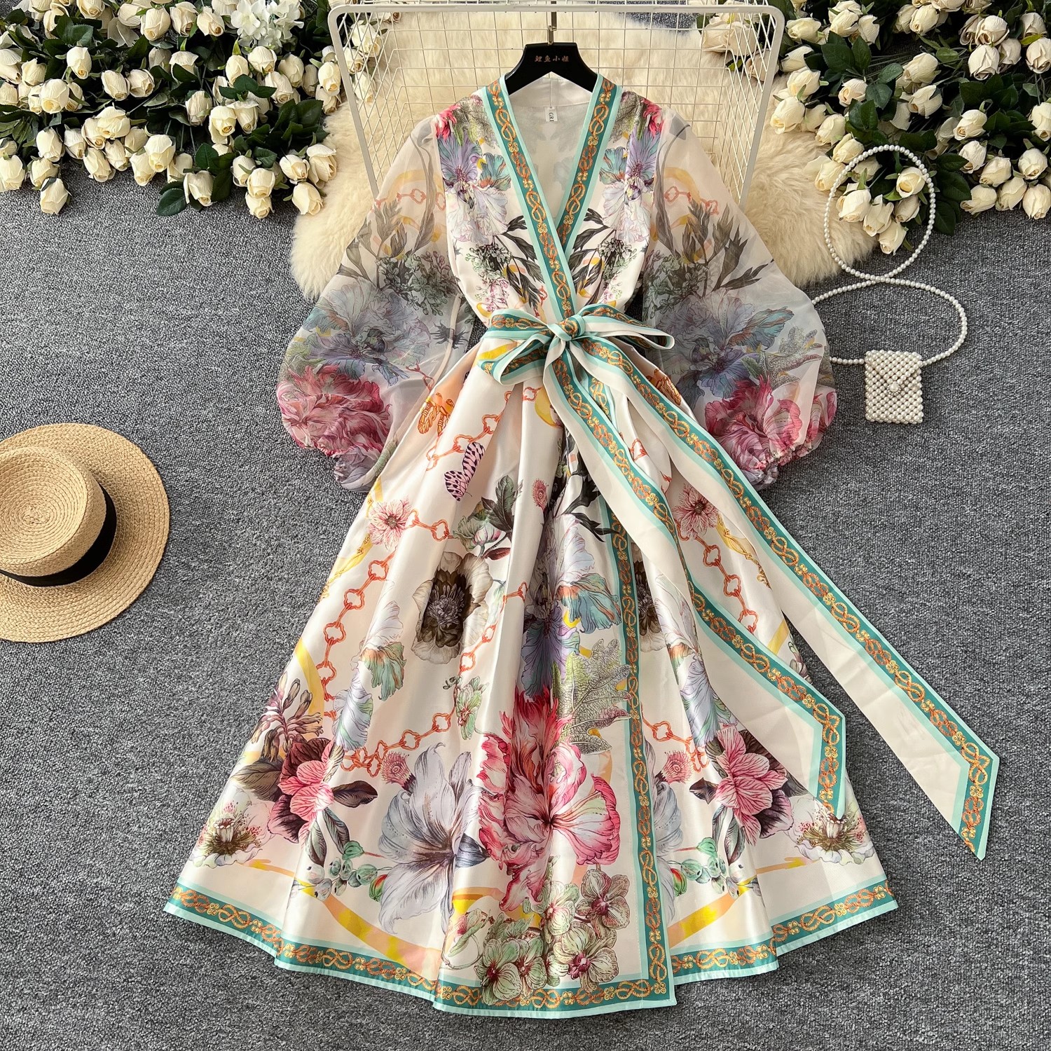 2025 Summer Holiday Gorgeous G - Linen Dress Wrap reseña y precio