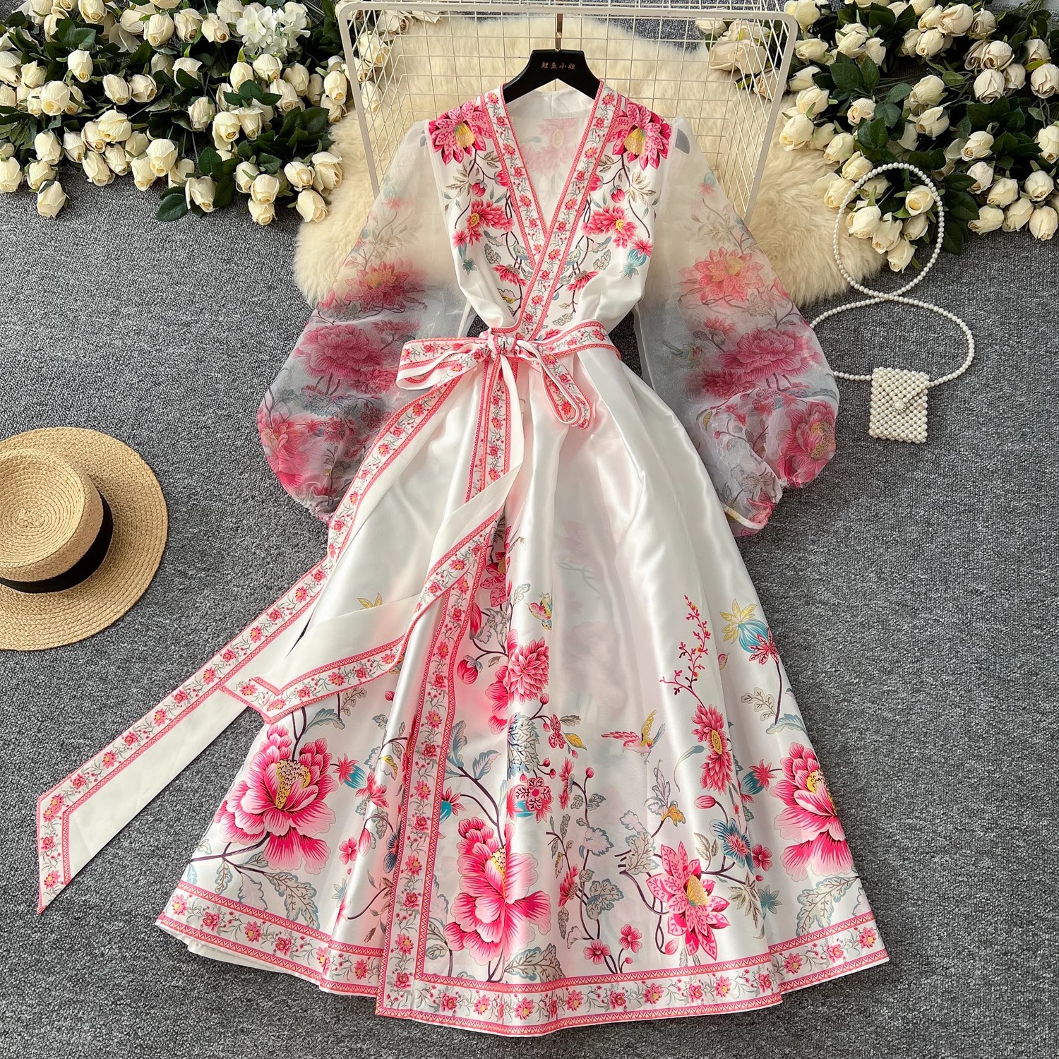 2025 Summer Holiday Gorgeous G - Linen Dress Wrap reseña y precio