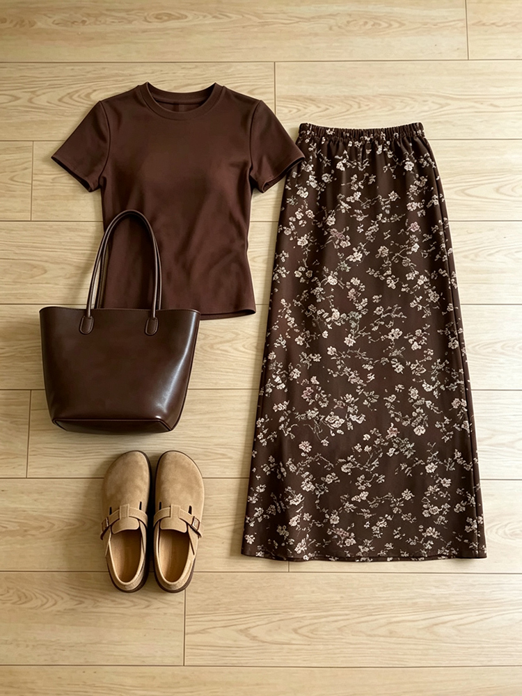 Summer New Vintage Women's Fas - Midi Skirt Floral reseña y precio