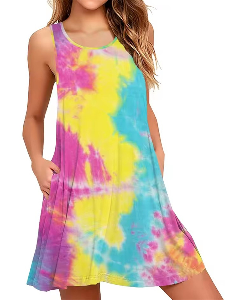9XL Plus Size Sundress Loose F - Romper Floral Print reseña y precio