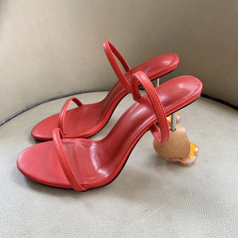 Summer Strappy Sandals Open To - Sandal Strappy Heeled reseña y precio