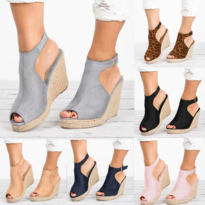 Heeled Sandals for Women Summe - Wedge Espadrille Women reseña y precio