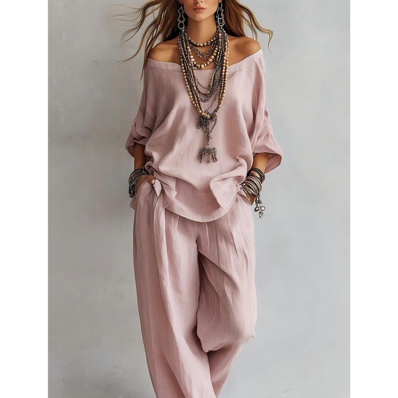 Summer New Casual Loose Linen  - Linen Pant Wide reseña y precio