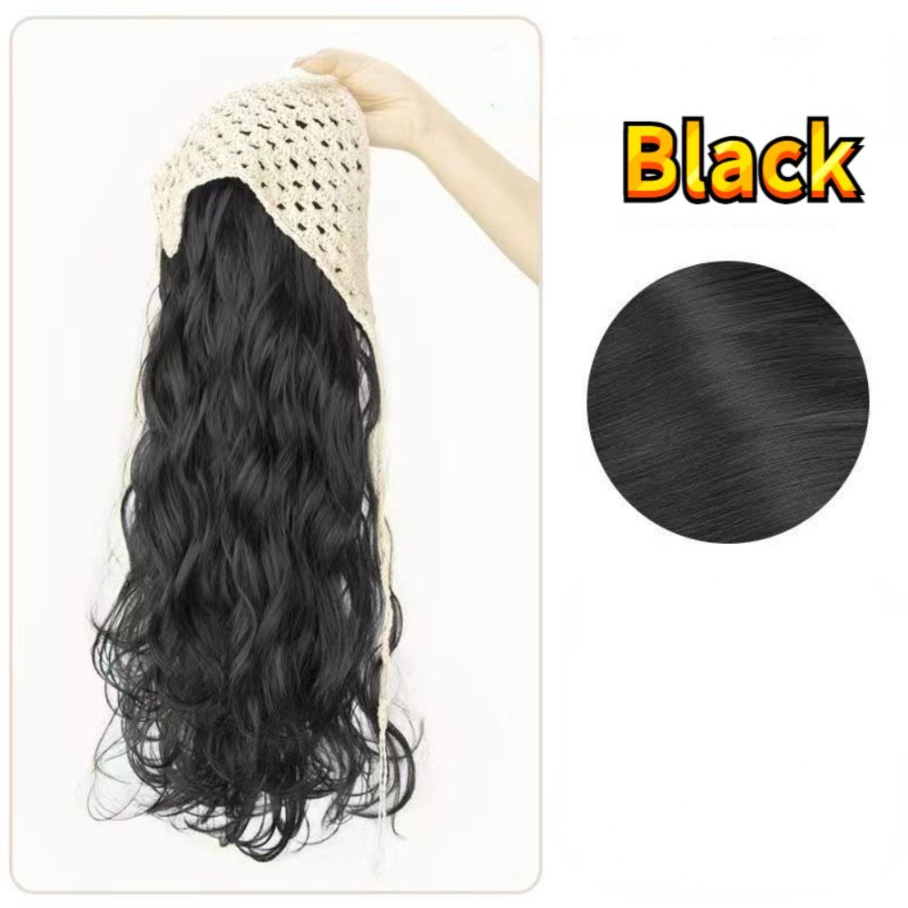 Fashion 65CM Wig Triangle Head - Headband Summer Knit reseña y precio