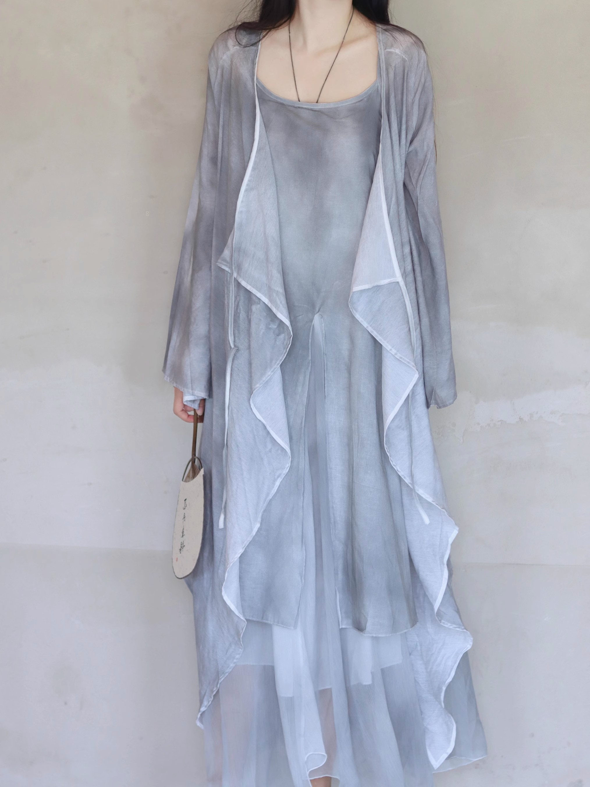 New Chinese Style Cotton Linen - Linen Dress Wrap reseña y precio