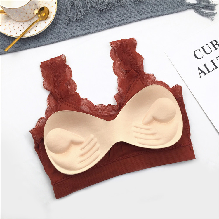 3D Sexy lace Lingerie Seamless - Bralette Triangle Set reseña y precio