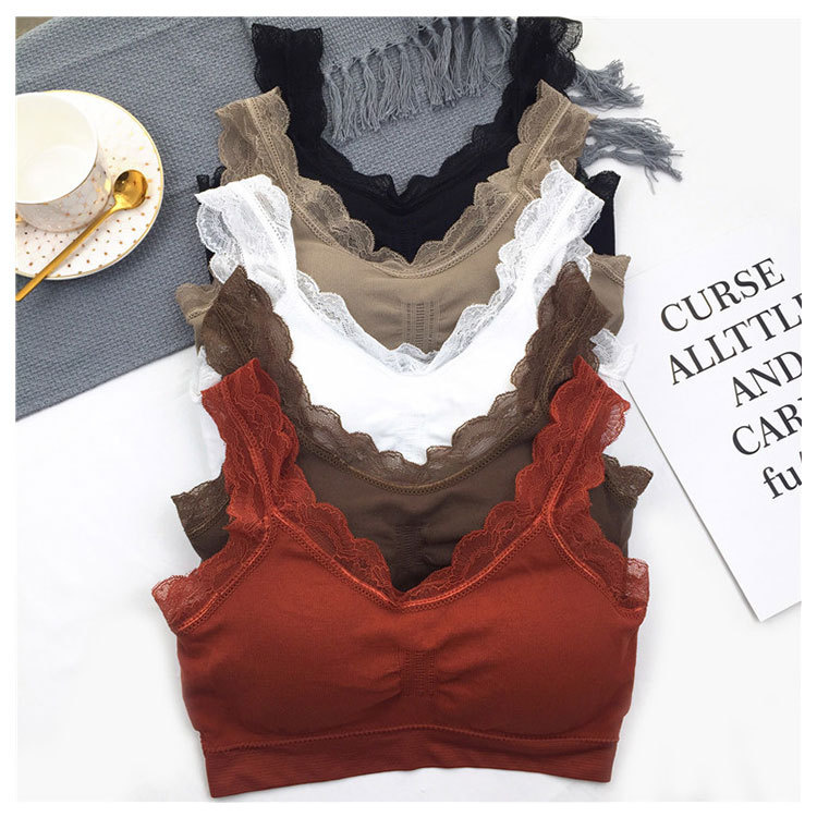 3D Sexy lace Lingerie Seamless - Bralette Triangle Set reseña y precio