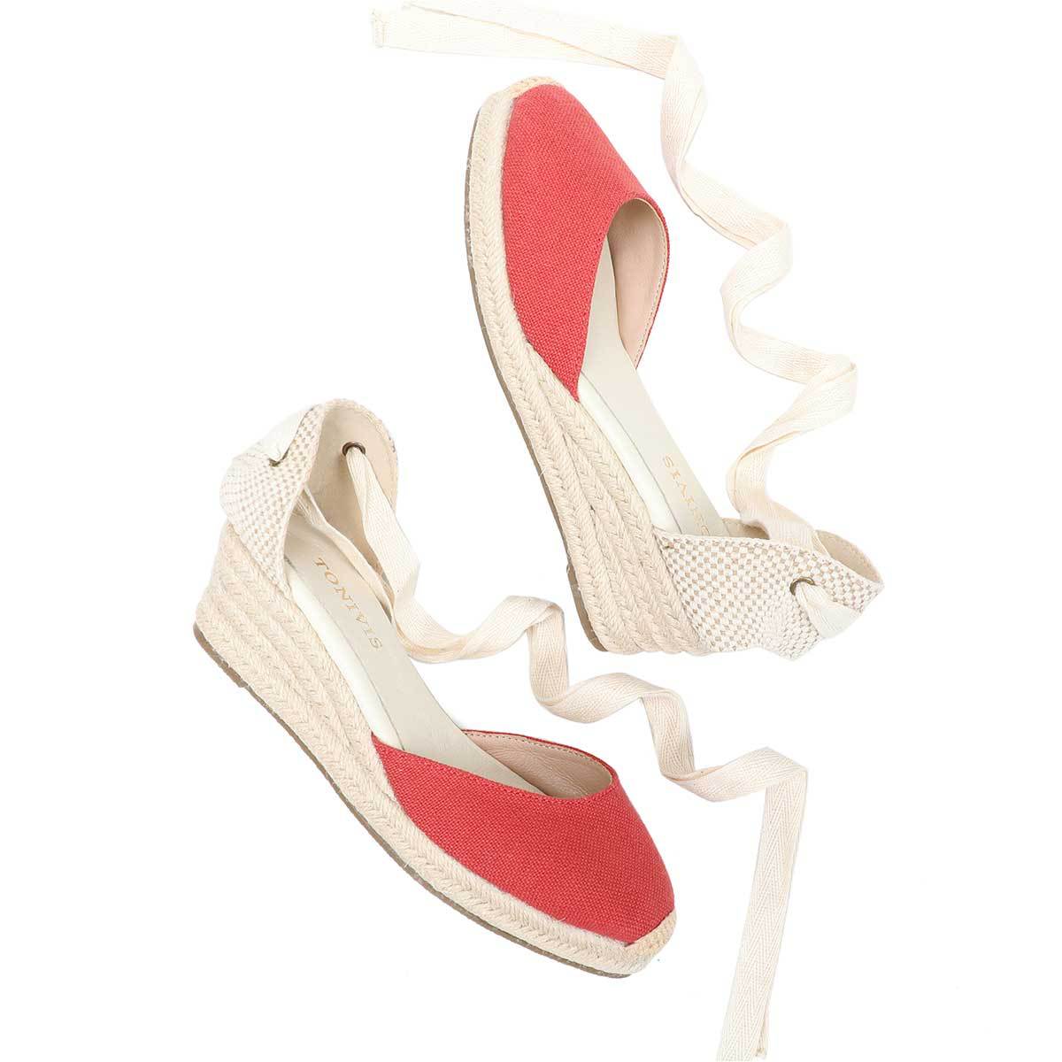 Women Wedge Espadrilles Lace U - Wedge Espadrille Women reseña y precio