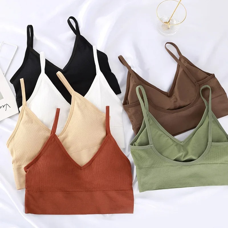 Seamless Women Push Up Bra Bea - Bralette Triangle Set reseña y precio