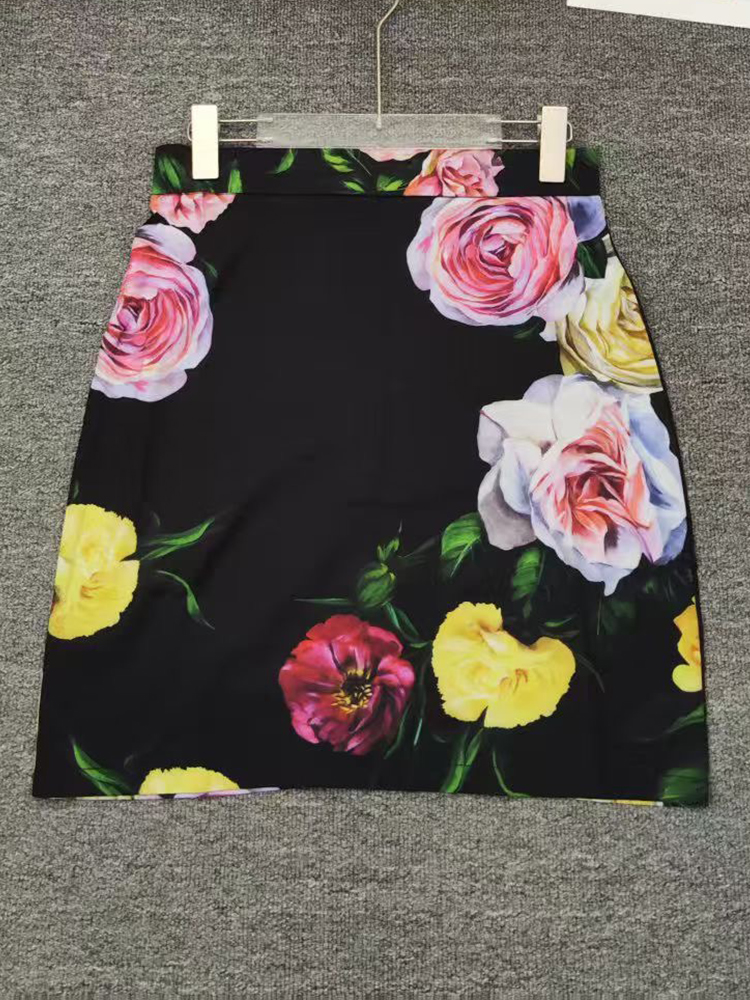 Retro flower print long-sleeve - Romper Floral Print reseña y precio