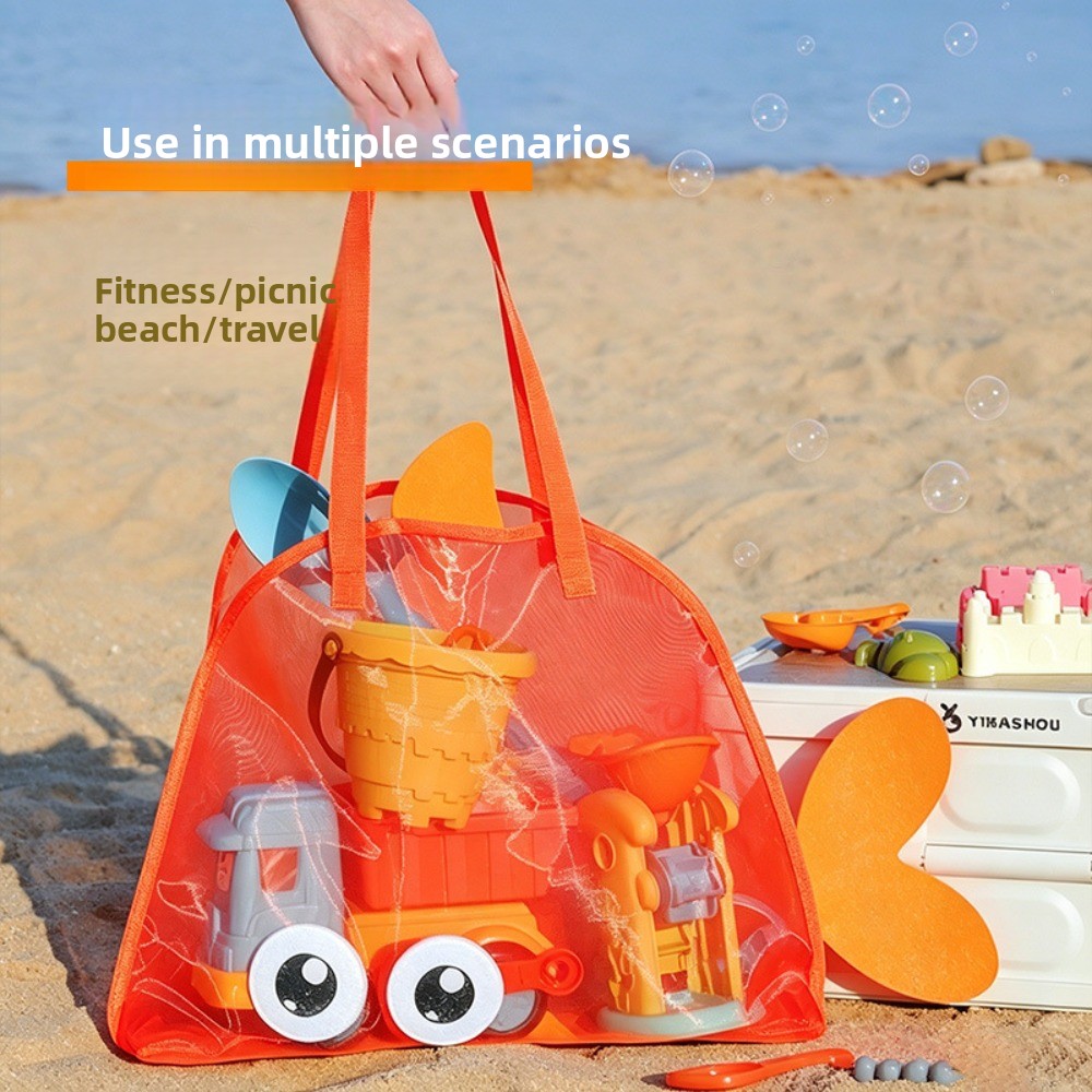 Kids Mesh Beach Bags Colorful  - Tote Bag Beach reseña y precio