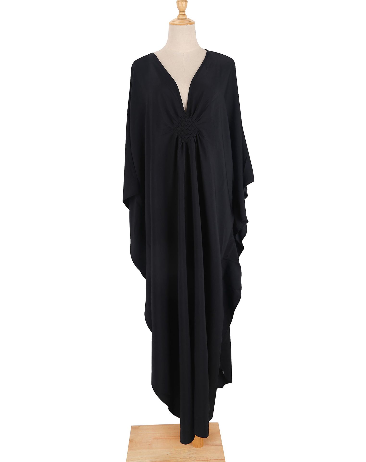 Women Solid Color Cover Up V N - Cover Up Kaftan reseña y precio
