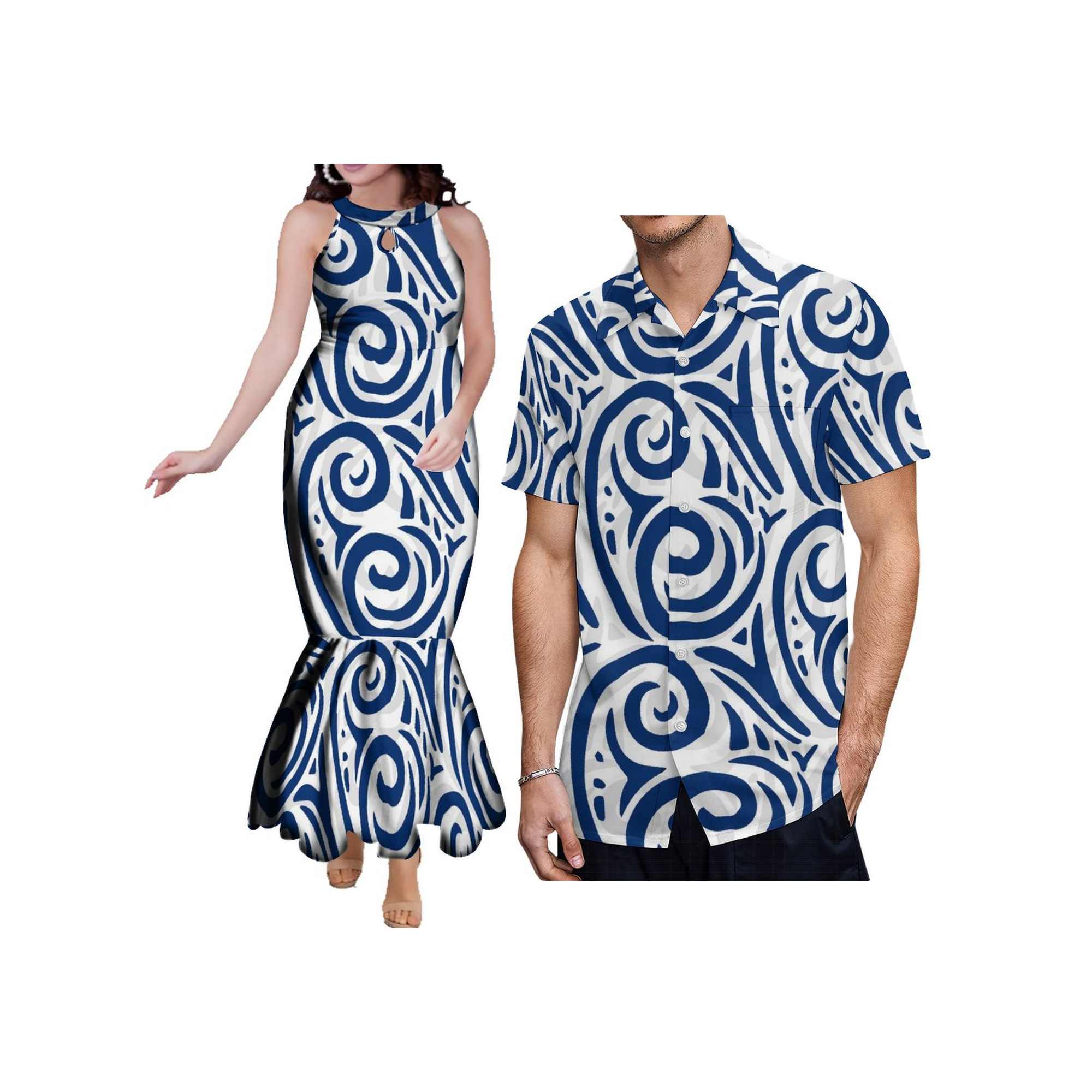 Customized Couples Clothes Big - Maxi Dress Halter reseña y precio