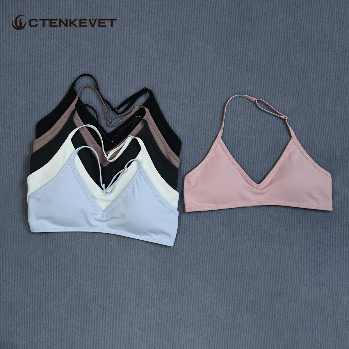 Women's Summer Halter Neck Pad - Crop Top Crochet reseña y precio