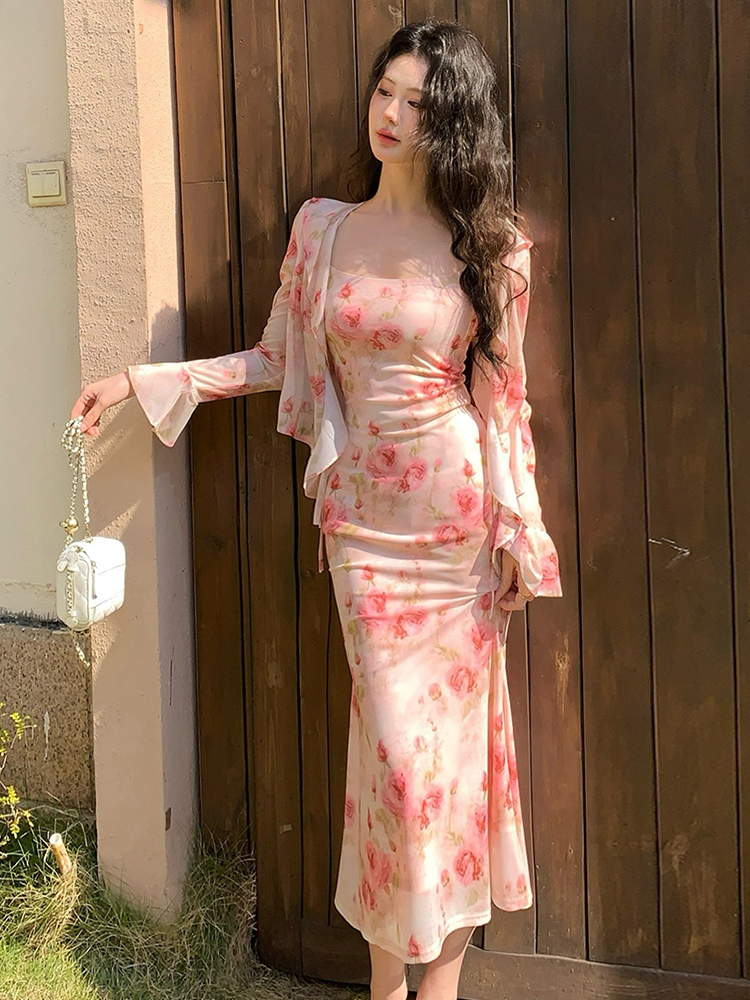 Women Vacation Clothes Sweet F - Romper Floral Print reseña y precio