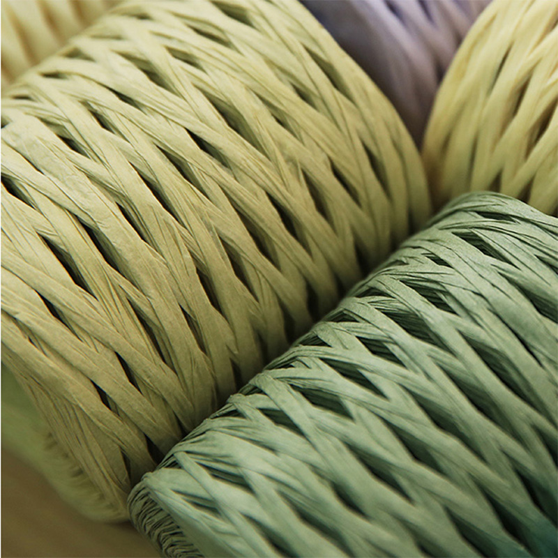 200m Natural Raffia Straw Yarn - Crochet Bag Raffia reseña y precio