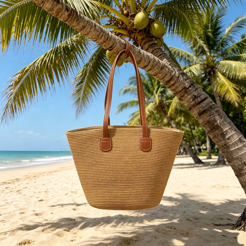 CLAREGQI  Women's Solid Color  - Tote Bag Beach reseña y precio