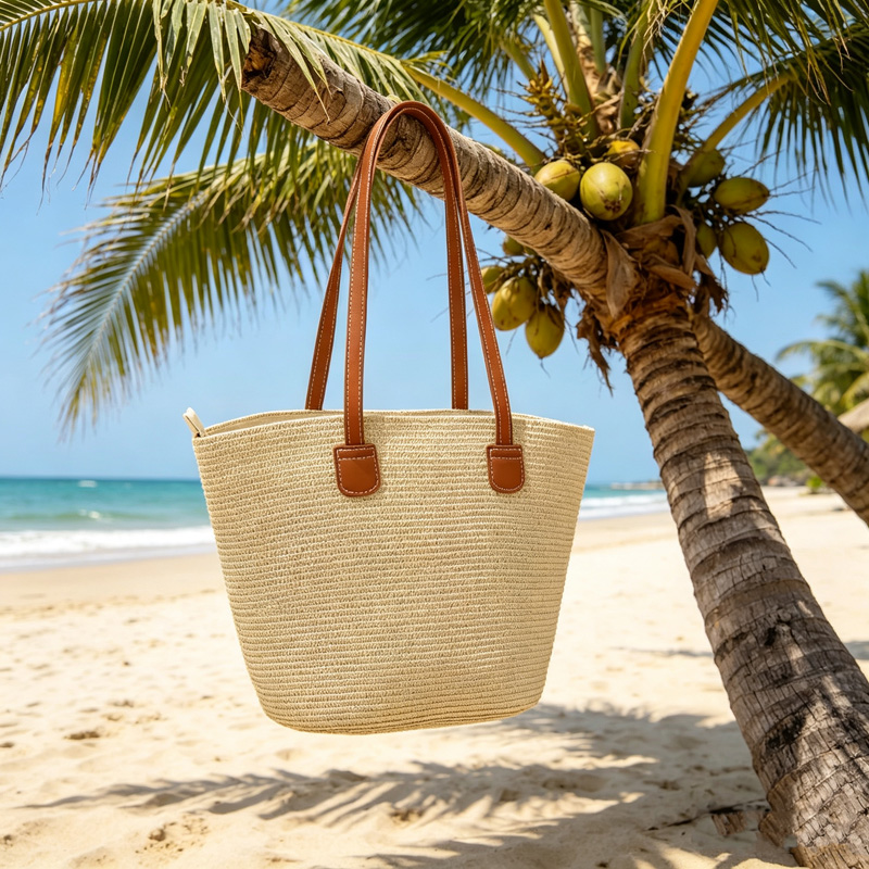 CLAREGQI  Women's Solid Color  - Tote Bag Beach reseña y precio