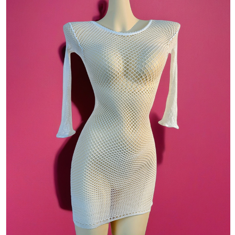 1PC Women Fishnet Cover Up Wit - Cover Up Kaftan reseña y precio