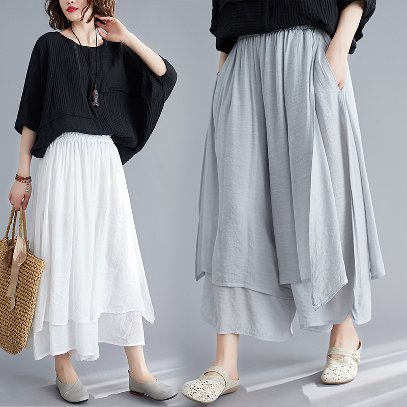 Cotton Linen Wide Leg Pants Wo - Linen Pant Wide reseña y precio