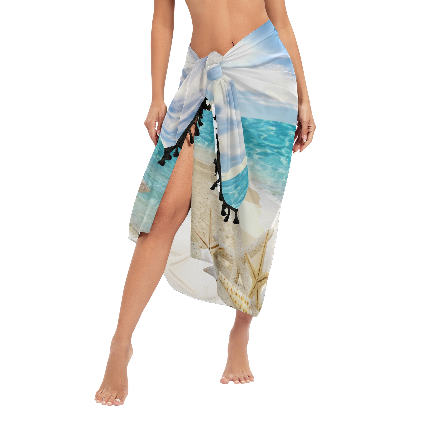 Sexy Women Chiffon Swimwear Pa - Cover Up Kaftan reseña y precio