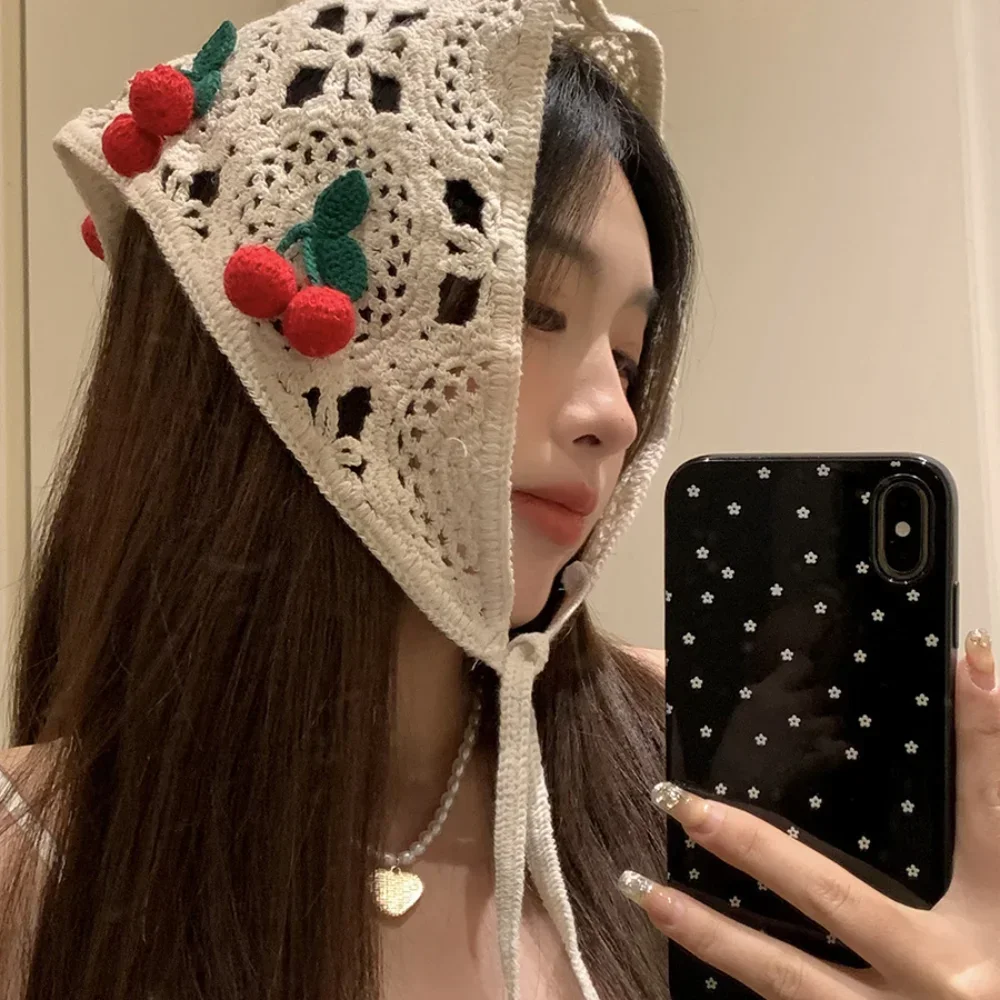 Sweet French Pastoral Style Tr - Headband Summer Knit reseña y precio