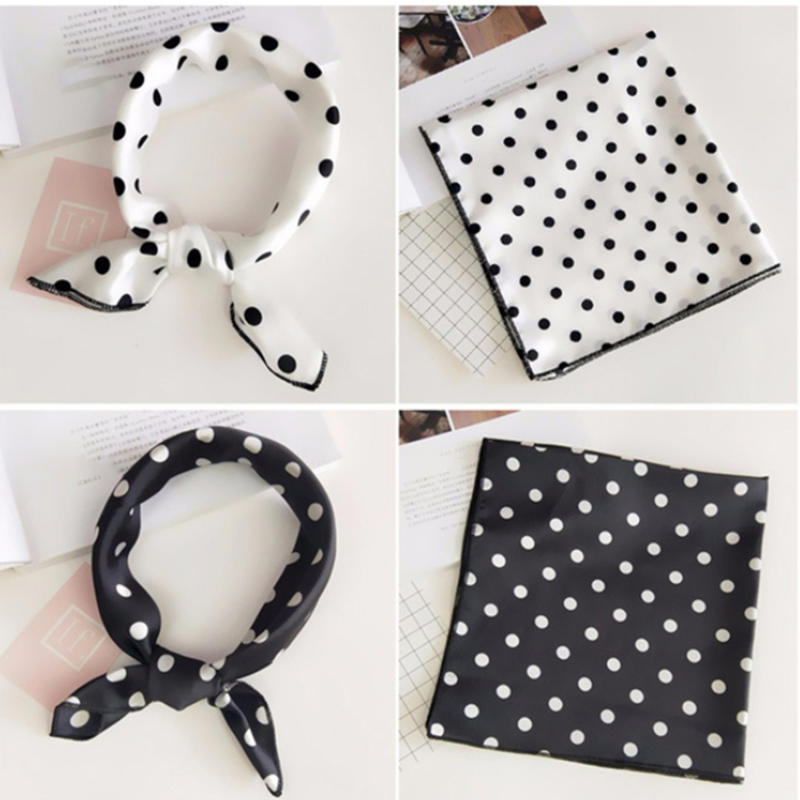 Leopard Print Polka Dot Square - Headband Summer Knit reseña y precio
