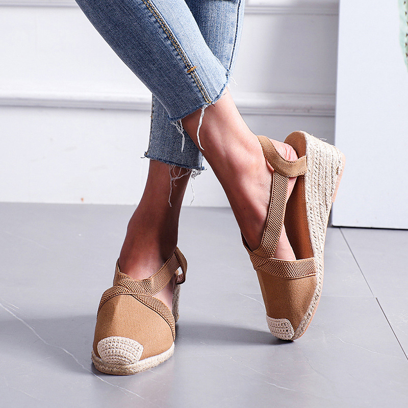 2026 Summer Women's Sandals St - Wedge Espadrille Women reseña y precio