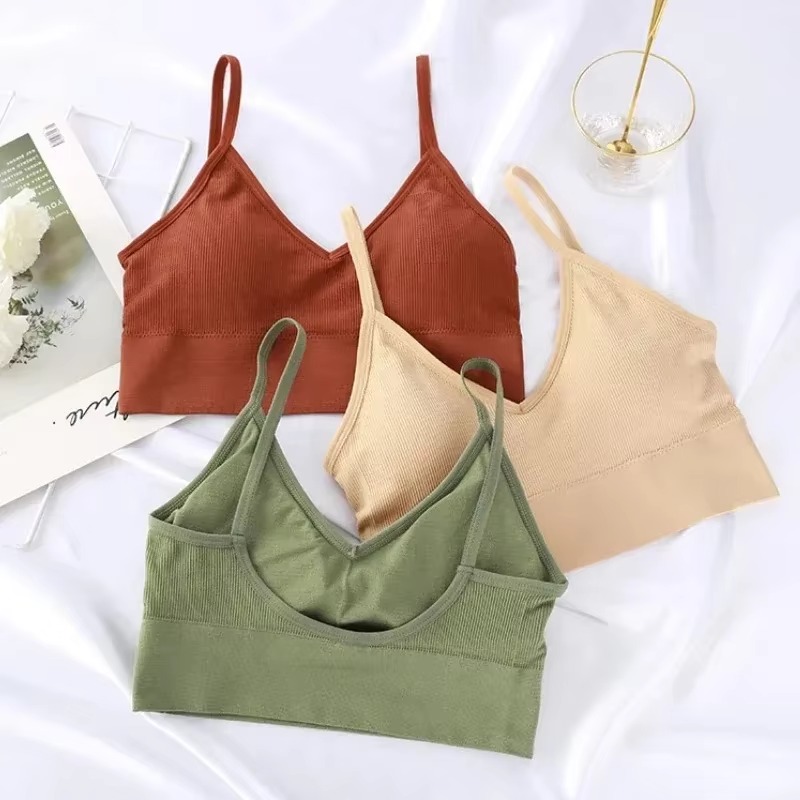 Seamless Women Push Up Bra Bea - Bralette Triangle Set reseña y precio