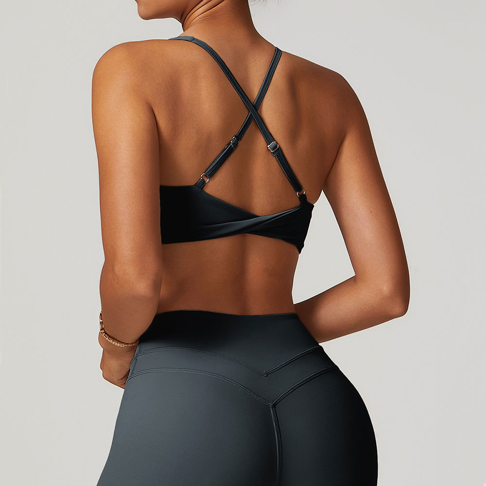 JUREN Sports Bra Women Fitness - Bralette Triangle Set reseña y precio