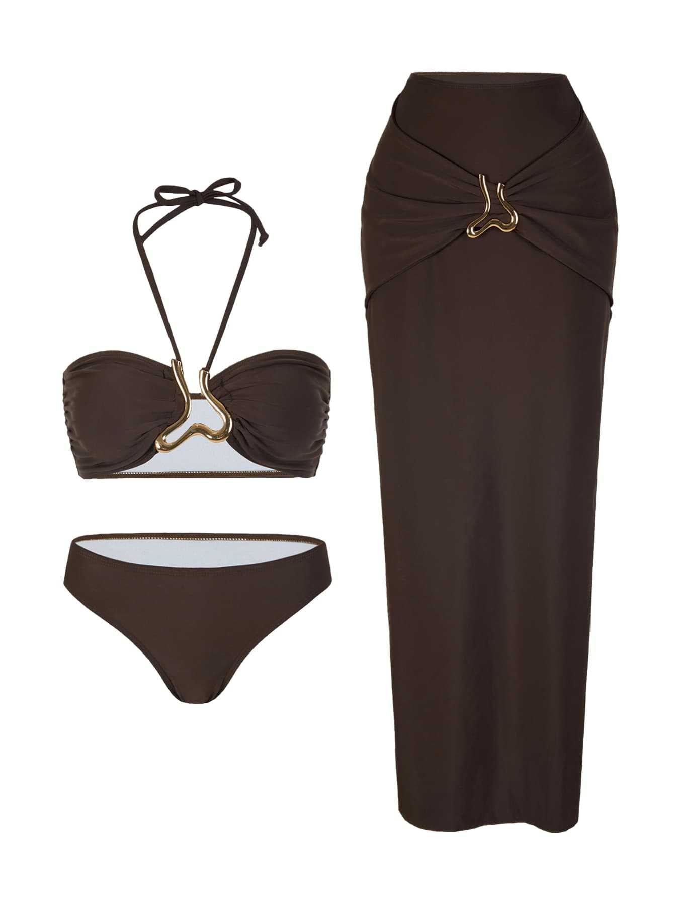Women Sleeveless Tankini Bikin - Swimsuit Bikini Ruched reseña y precio
