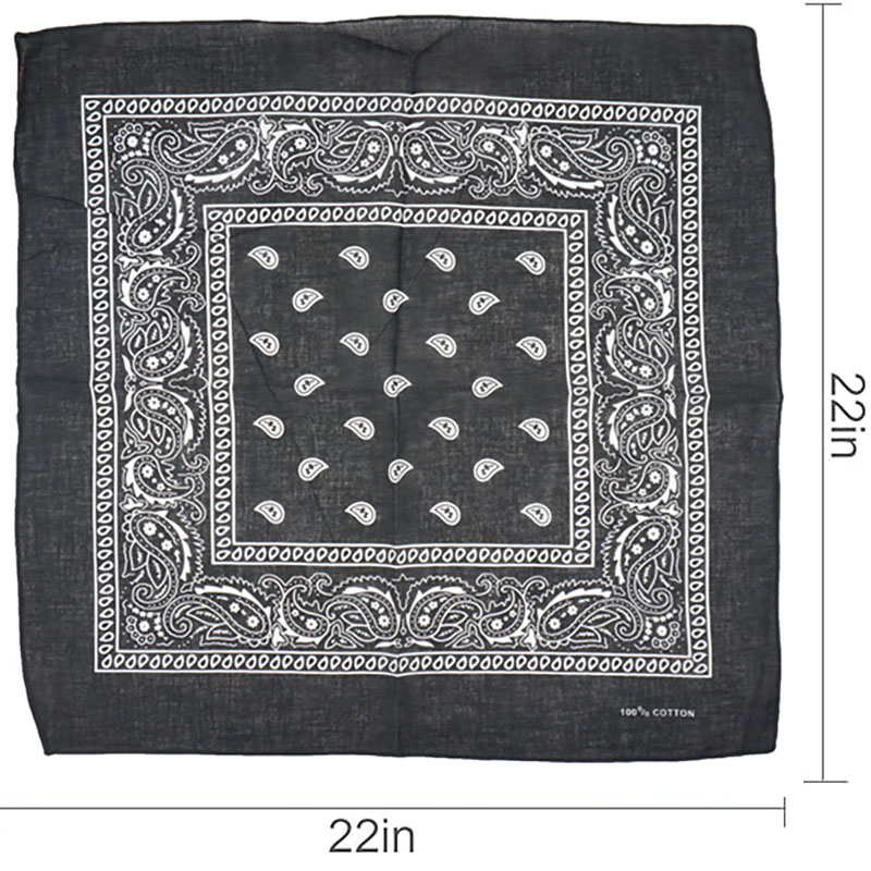100% Cotton Paisley Bandana Bo - Headband Summer Knit reseña y precio