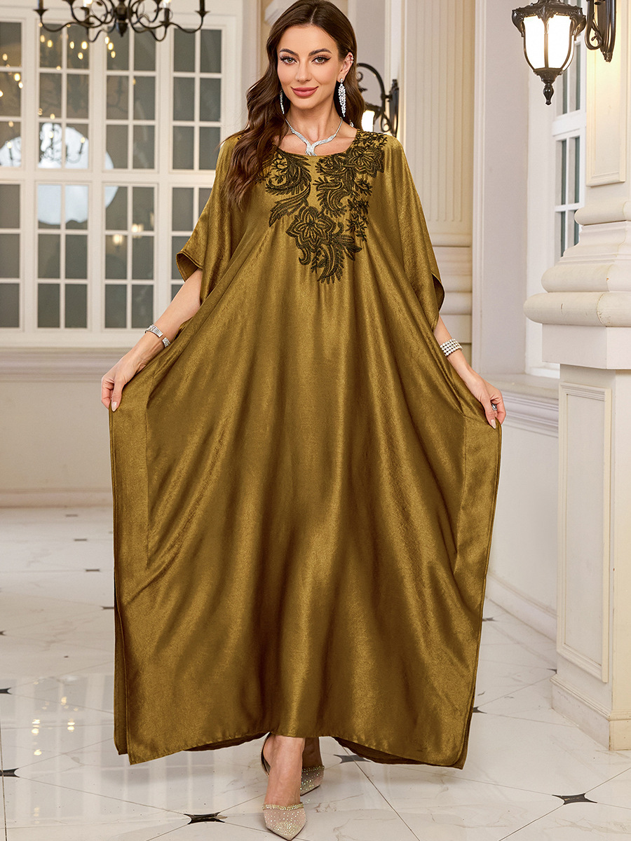 Women Embroidered Long Caftans - Cover Up Kaftan reseña y precio
