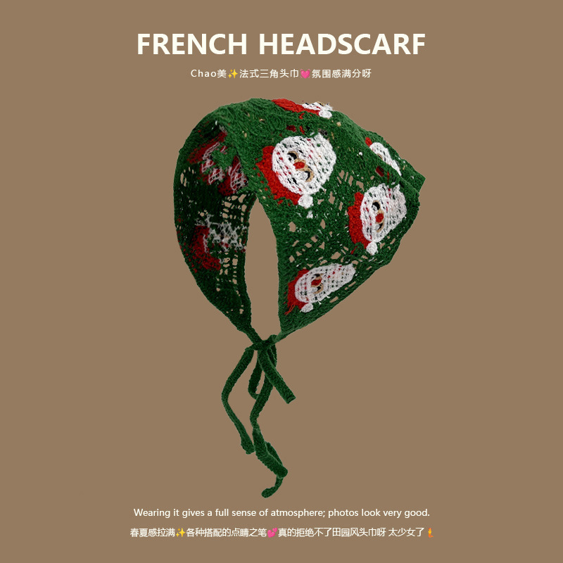 Knit Triangle Headband French  - Headband Summer Knit reseña y precio