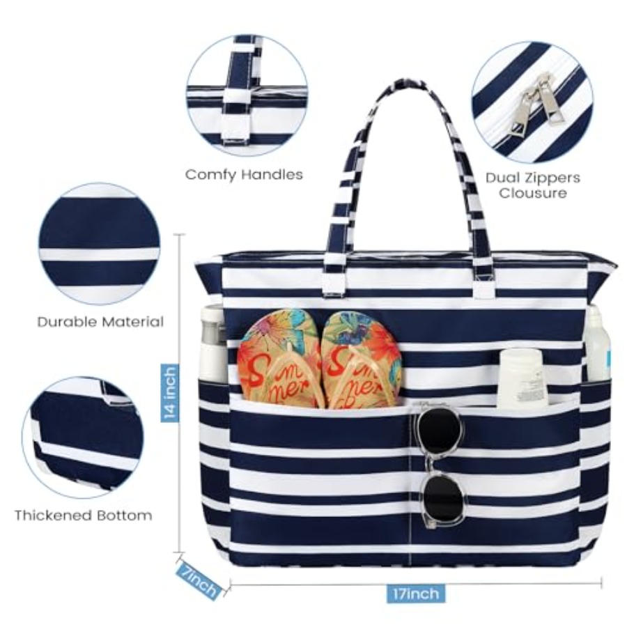 Trifabricy Beach Bags for Wome - Tote Bag Beach reseña y precio
